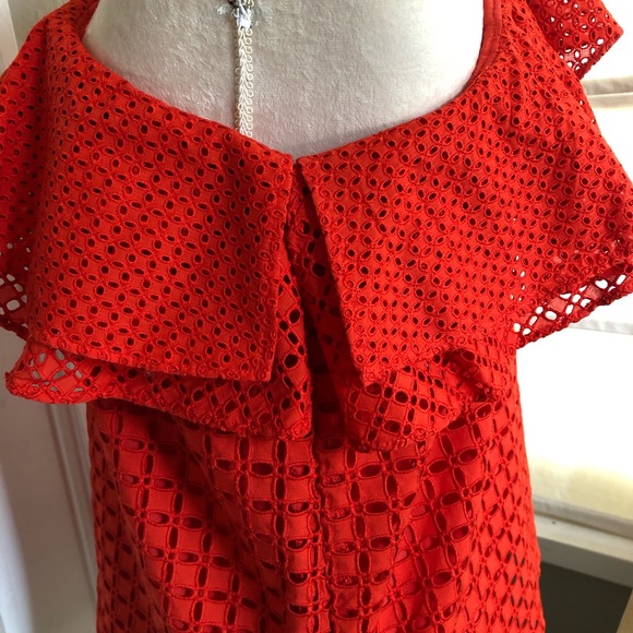 NWT J. Crew eyelet top - Picture 2 of 7
